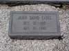 John David Cates (1915-1990) gravestone at Birchwood Cemetery, Roxboro, North Carolina.<br>Source: A