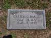 Carter Green Daniel (1877-1945) gravestone at Birchwood Cemetery, Roxboro, North Carolina.<br>Source