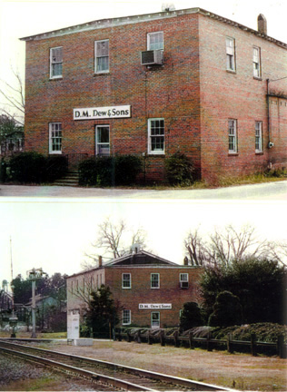D.M. Dew & Sons Cotton Brokers business - Latta SC.<br>Source: Allen Dew, Creedmoor, North Carolina
