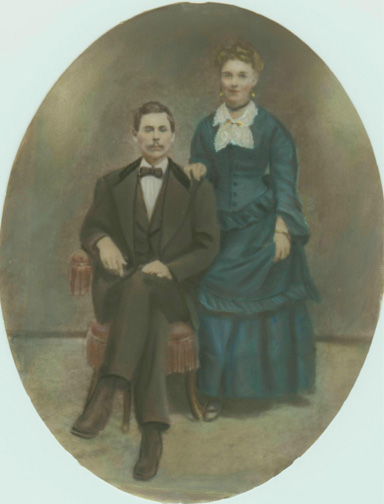 Sidney Adolphus Dew (14 Sep 1847 - 8 Oct 1924) and Eugenia Caledonia Glass (25 Oct 1851 - 30 Mar 192