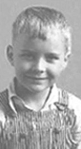 Homer Barton Koonce, son of Homer Leo and Edna Shedd Koonce. Picture taken about 1940 near White Poi