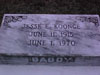 Jesse E Koonce (11 Jun 1915 - 1 Jun 1970) gravestone at Ritchie Cemetery, Calcasieu Parish LA.<br>So
