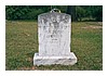 Wyatt Rufus Walters (1860-1926) gravestone, Brassfield Church Cemetery, Wilton NC.<br>Source: Allen 