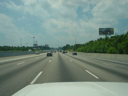 I-85 into Atlanta