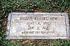 Joseph Robert Dew (1895-1968) footstone.<br>Source: Allen Dew, Creedmoor, North Carolina