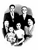 Richard Aaron Dew family 1952.<br>Source: Richard Aaron Dew