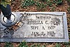 Rosella Cannon Dew (1907-1978) gravestone.<br>Source: Allen Dew, Creedmoor, North Carolina