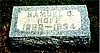 Samuel D Hoff (1882-1934) gravestone at Rose Hill Cemetery, West Milford, Harrison, West Virginia.<b