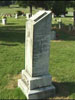 Mary L Koonce (1 Nov 1858 - 16 May 1906) gravestone at Wesley Chapel Church Cemetery, Cloverdale AL.