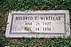 Mildred Dew McKellar (1927-1996) gravestone.<br>Source: Allen Dew, Creedmoor, North Carolina